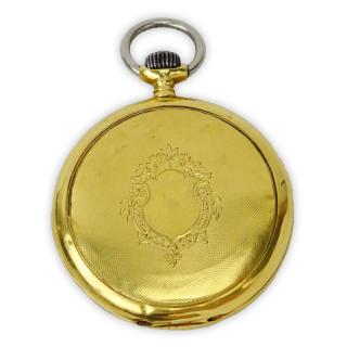 Appraisal: Circa Longines Karat Yellow Gold Pocket Watch with Box Circa