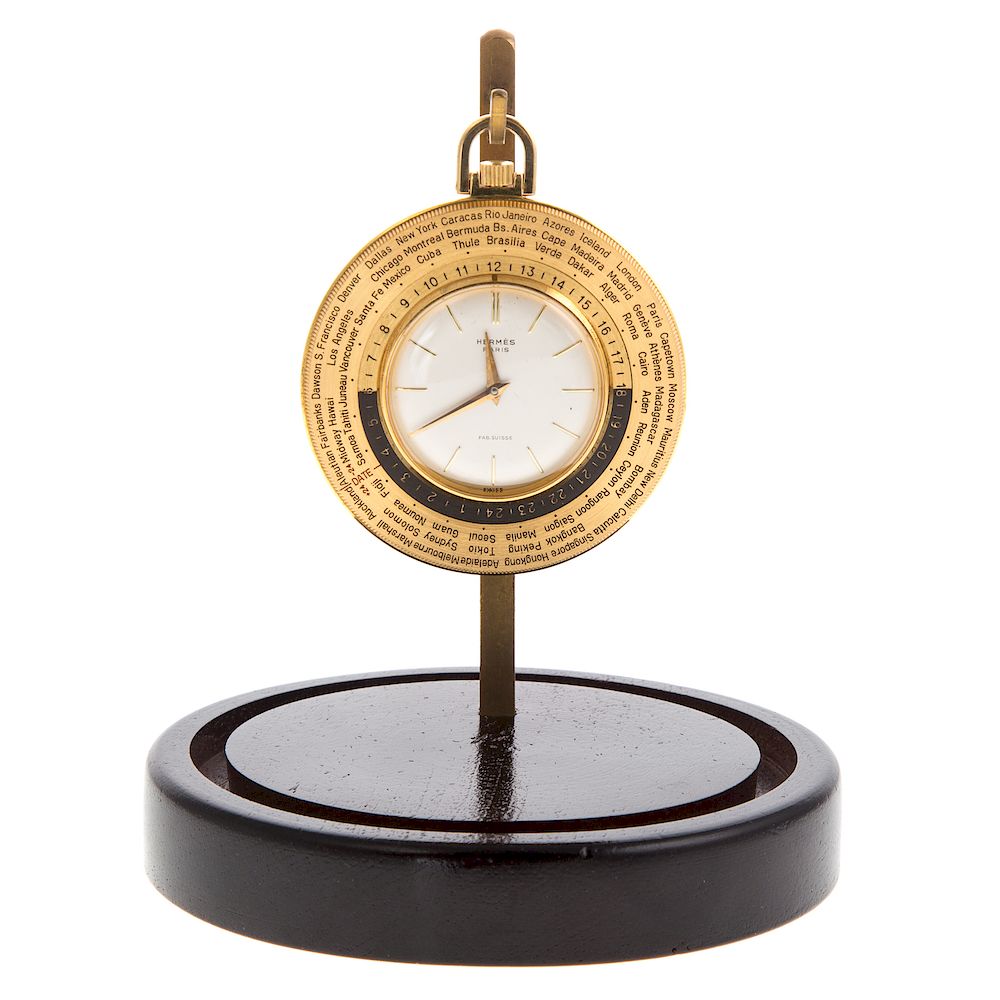 Appraisal: A Hermes Pocket Watch Owned by Sen John H Glenn