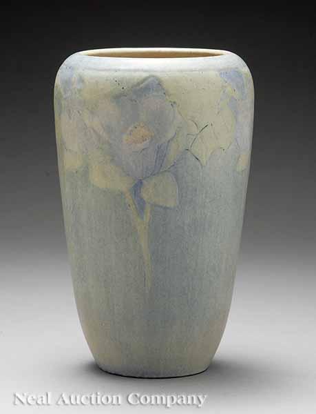 Appraisal: A Newcomb College Art Pottery Satin Glaze Vase decorated by