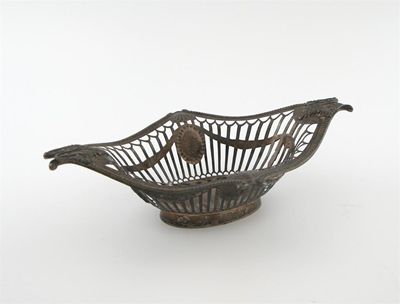 Appraisal: A late-Victorian silver basket by William Hutton and Sons London