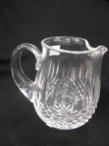 Appraisal: Waterford ''Lismore'' Crystal Pitcher '' signed excellent