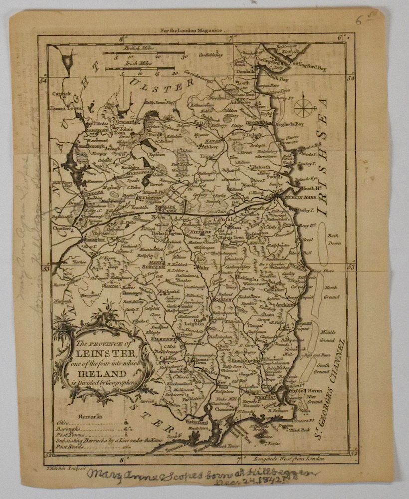 Appraisal: Grp Maps of the British Isles w Map Parma Italy