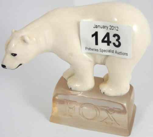 Appraisal: Royal Doulton Advertising Figure Fox's Polar Bear AC made for