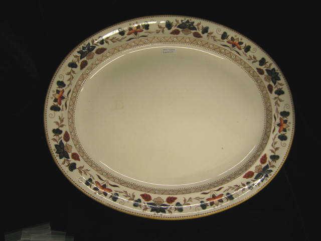 Appraisal: Large Wedgwood Ironstone Oval Platter circa floral x