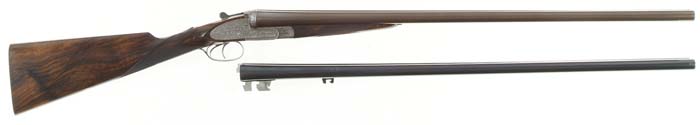 Appraisal: FINE CASED ARMSTRONG DBL BBL SHOTGUN TWO BBL SET Cal