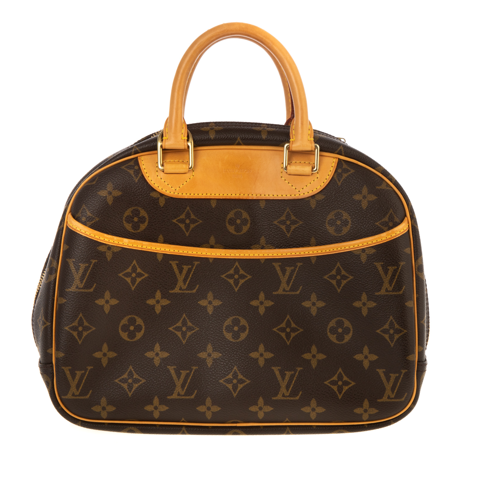 Appraisal: A LOUIS VUITTON MONOGRAM TROUVILLE A brown and tan Monogram