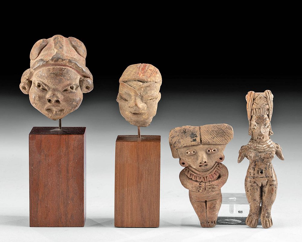 Appraisal: Pre-Columbian Pottery Sculptures ex Arte Primitivo First Time At Auction