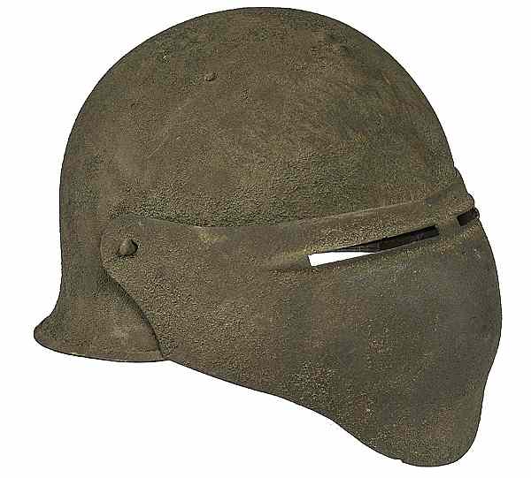 Appraisal: US WWI M- Experimental Helmet of these helmets were made