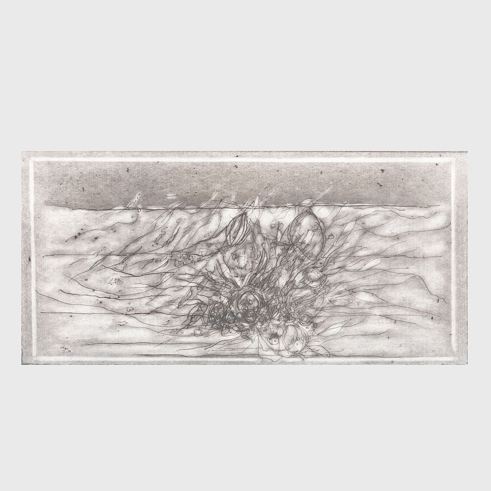 Appraisal: Charles Seliger - Untitled Pencil on paper signed 'Seliger' and