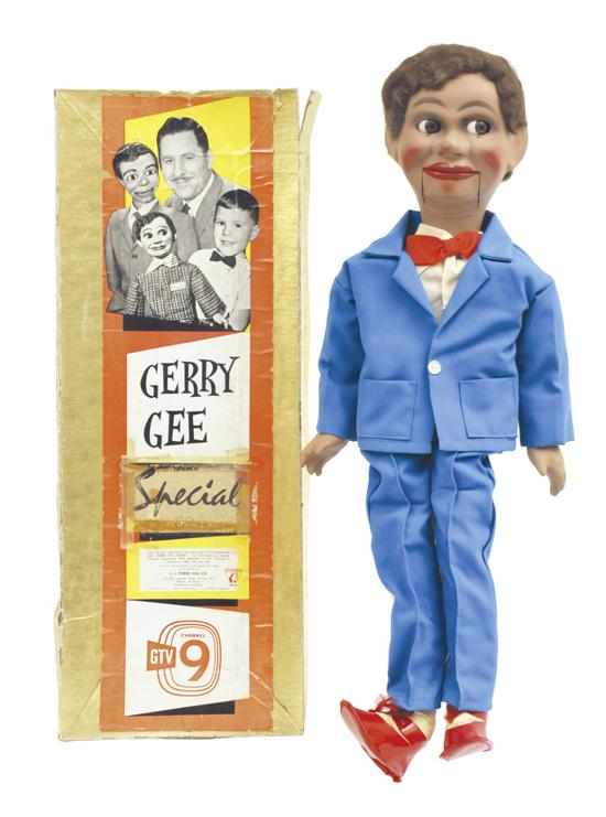 Appraisal: L J STERNE GERRY GEE SPECIAL VENTRILOQUIST DOLL circa early