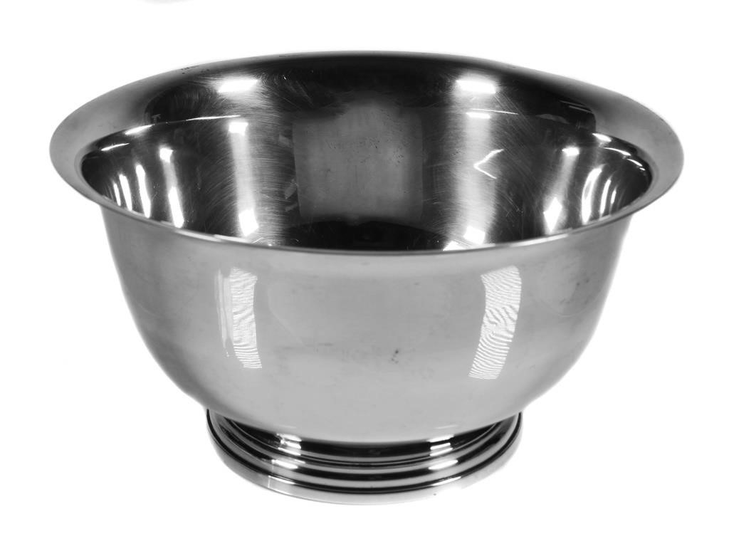 Appraisal: PAUL REVERE BOWL STERLING SILVERPaul Revere reproduction bowl in Sterling