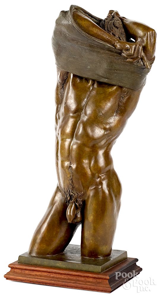 Appraisal: James Casey Lane American th st c bronze Exclusive on