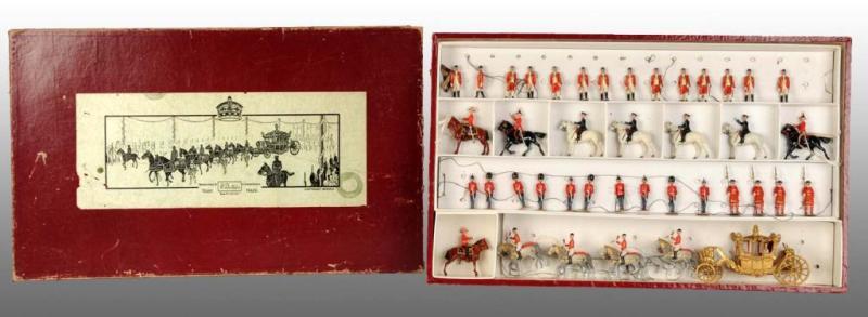 Appraisal: Britains Coronation Display No Boxed Set Description Large complete prewar