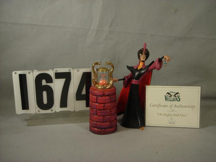 Appraisal: Walt Disney Collection Classics O Mighty Evil One Jafar from