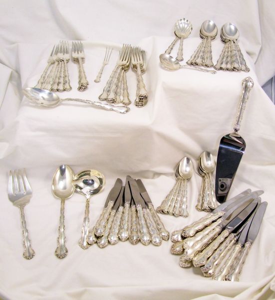 Appraisal: pcs Reed Barton Tara Sterling Flatware Set includes - dinner