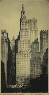 Appraisal: CHAMBERLAIN Samuel Etching Bank of New York am Trust Company