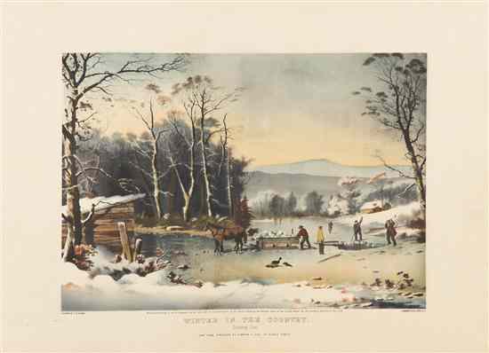 Appraisal: Currier and Ives Nathaniel Currier - and James Merritt Ives