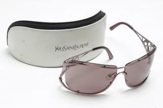 Appraisal: Yves St Laurent Sunglasses Woman's w Rhinestone Yves Saint Laurent