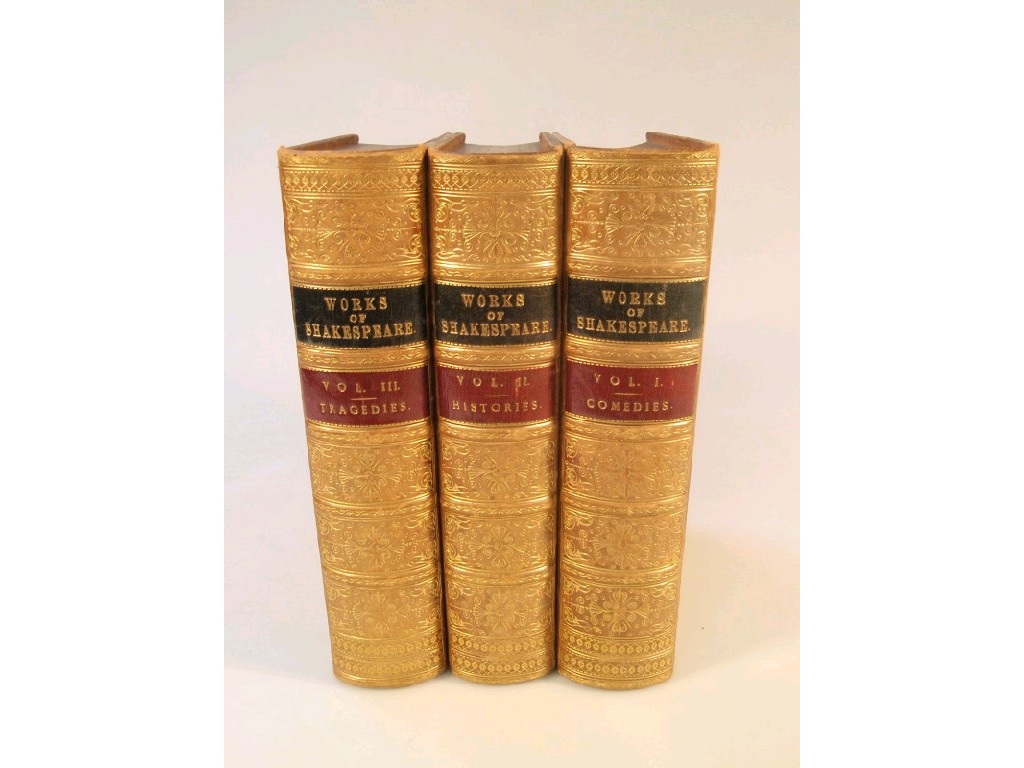 Appraisal: Shakespeare William Works vols edited by Howard Staunton illusts John