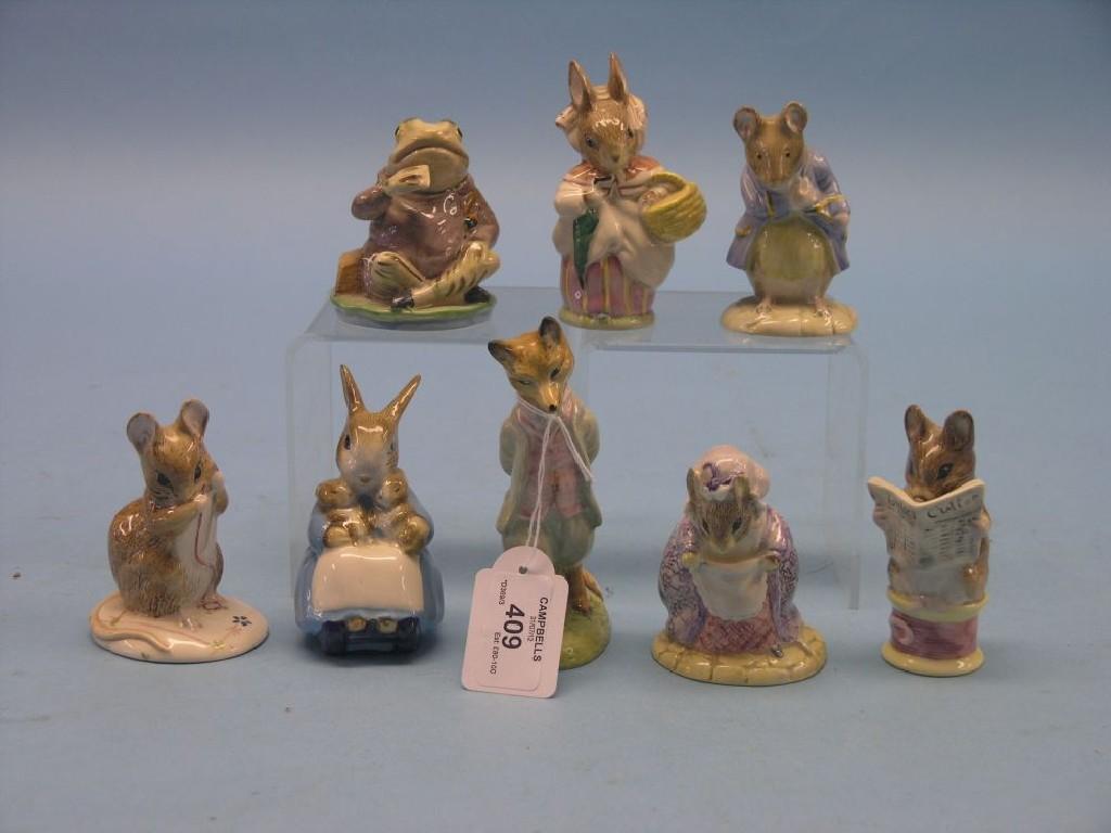 Appraisal: Royal Doulton and Royal Albert Beatrix Potter characters eight named