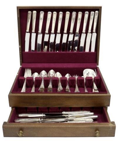 Appraisal: lot of American sterling silver flatware service Whiting Manufacturing Company