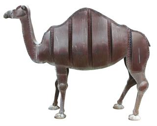 Appraisal: Sculpture by Ken Kalman Ken Kalman American b Camel aluminum