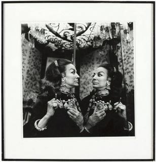 Appraisal: Helmut Newton ''Maria Felix at home in Cuernavaca'' signed titled