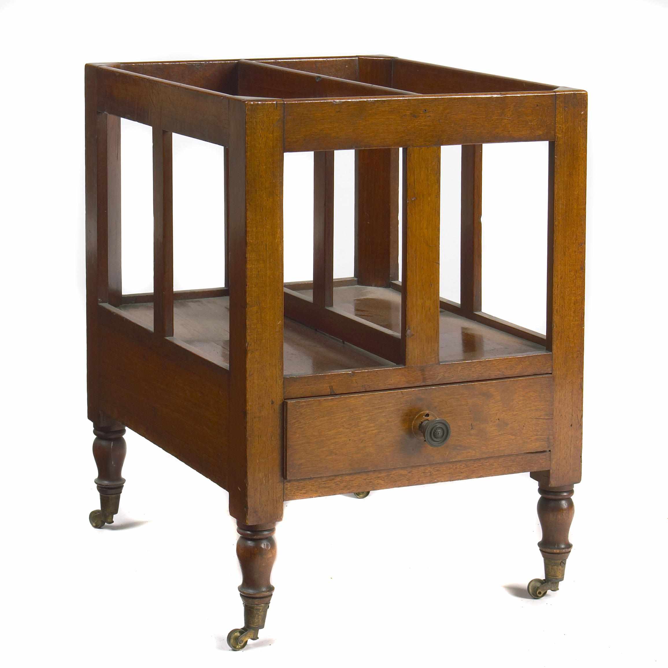 Appraisal: Property from Tim Whelan and Miriam Seegar A Regency mahogany