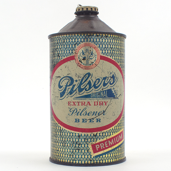 Appraisal: Pilsers Beer Quart Cone Top - Reference USBC - Brewery