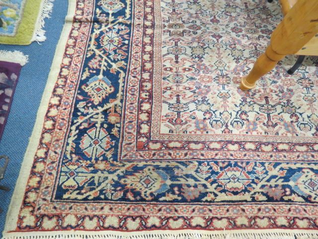 Appraisal: Persian Handmade Room Size Rug overall intricate florlas primirly reds