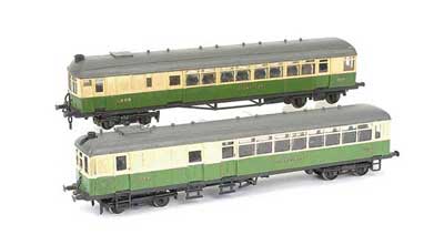 Appraisal: OO Gauge Kitbuilt a pair of Sentinel Cammell cylinder Steam