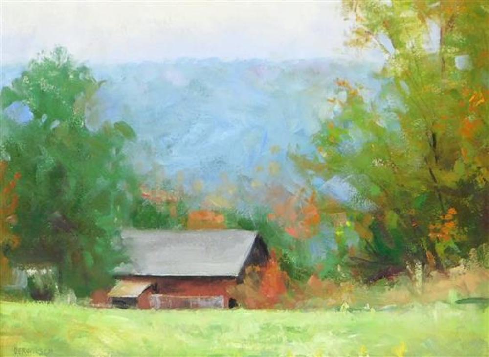 Appraisal: Richard Derwitsch American th st C oil Platt Hill State