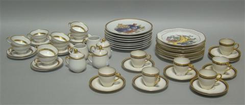 Appraisal: COLLECTION OF DESSERT AND COFFEE WARES Including a Spode Copeland