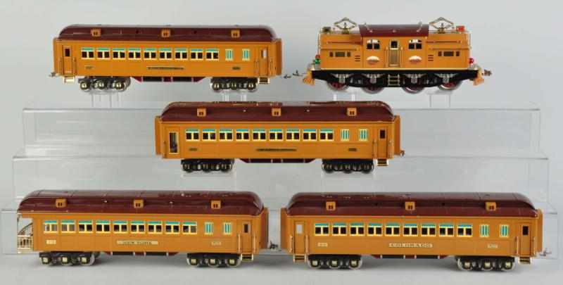 Appraisal: MTH Lionel Standard Gauge State Set Contemporary Done in brown