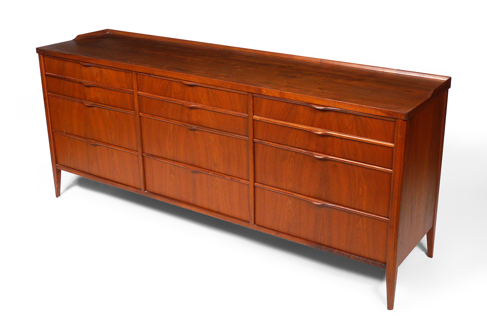 Appraisal: FOSTER MCDAVID DANISH MODERN STYLE SIDEBOARD Manufactured by Tampa designer