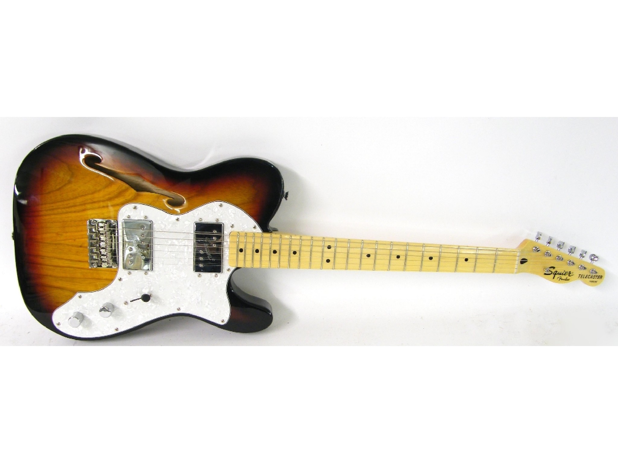 Appraisal: Squier by Fender Vintage Modified ' Telecaster Thinline hollow body