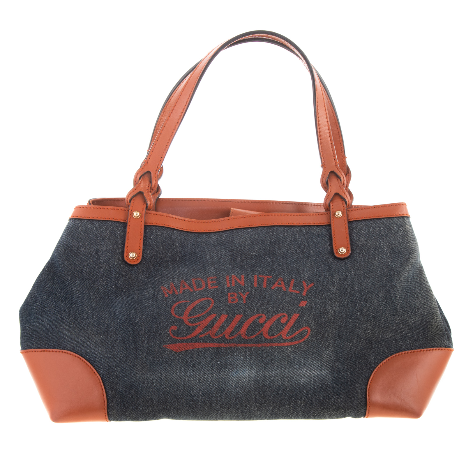 Appraisal: A GUCCI CRAFT TOTE PM A denim Gucci Craft Tote