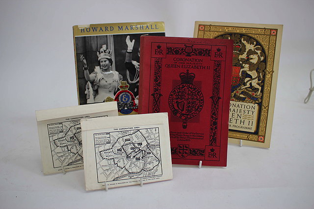 Appraisal: TWO QUEEN ELIZABETH II CORONATION INVITATIONS from June nd serial