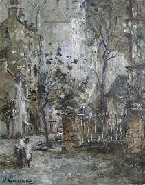 Appraisal: Willmotte Williams - Darlinghurst oil on canvas board signed 'W