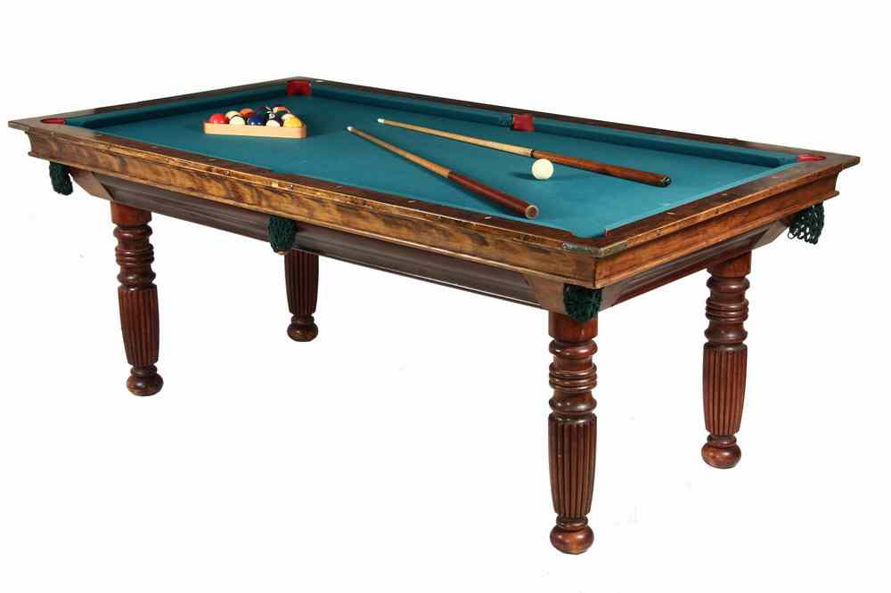 Appraisal: POOL TABLE - American Arts Crafts Period Pool Table by