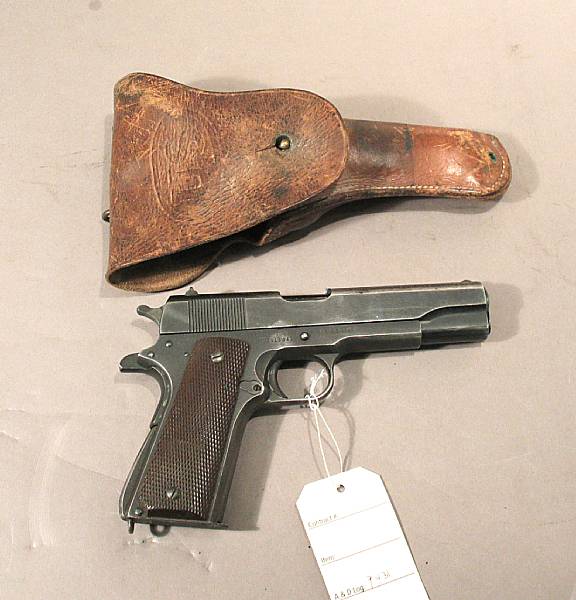 Appraisal: A U S Model A semi-automatic pistol by Remington Rand