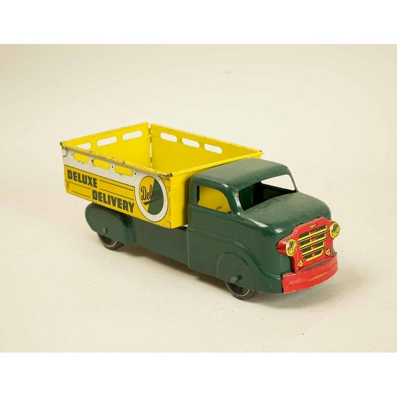 Appraisal: Marx Deluxe Delivery Truck Marx Deluxe delivery truck Dimensions h