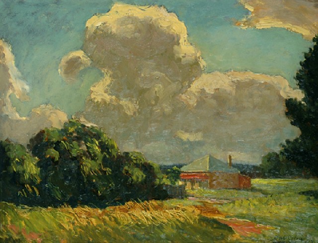 Appraisal: Roland Shakespeare Wakelin - Breezy Day North Ryde oil on