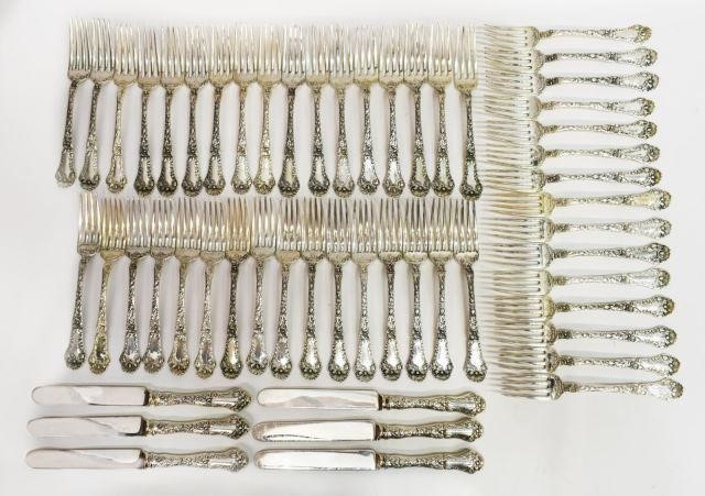 Appraisal: set of Gorham sterling silver flatware in the Poppy pattern