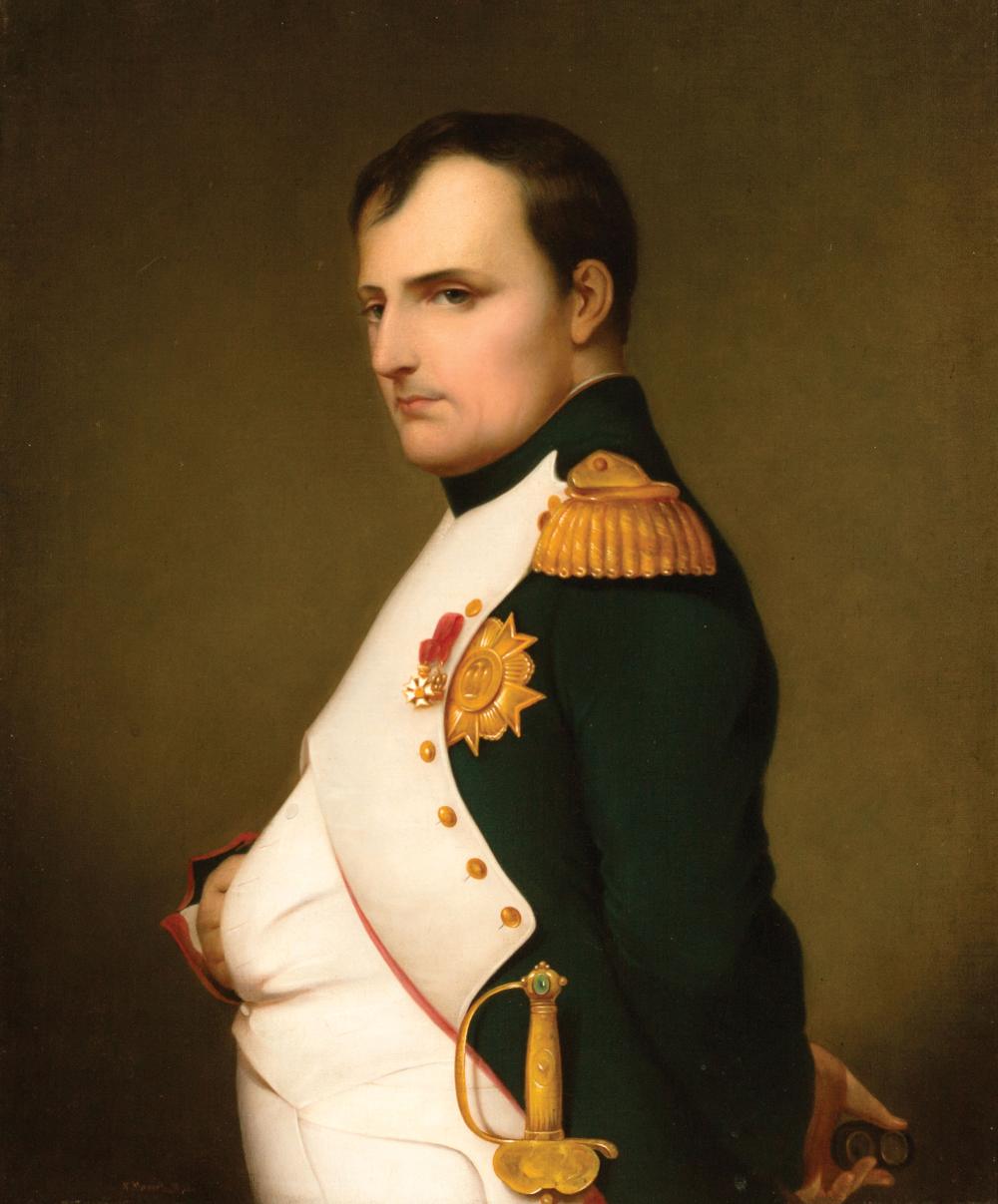 Appraisal: Nicola Marschall Prussian Alabama - Napoleon I - oil on