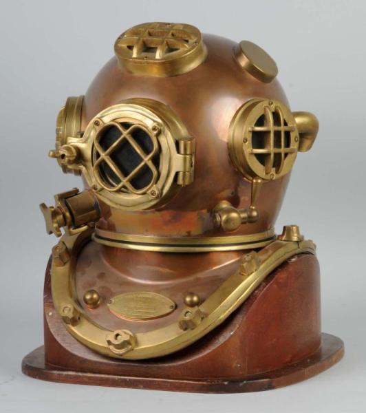 Appraisal: Brass Diving Helmet Condition Excellent Size T