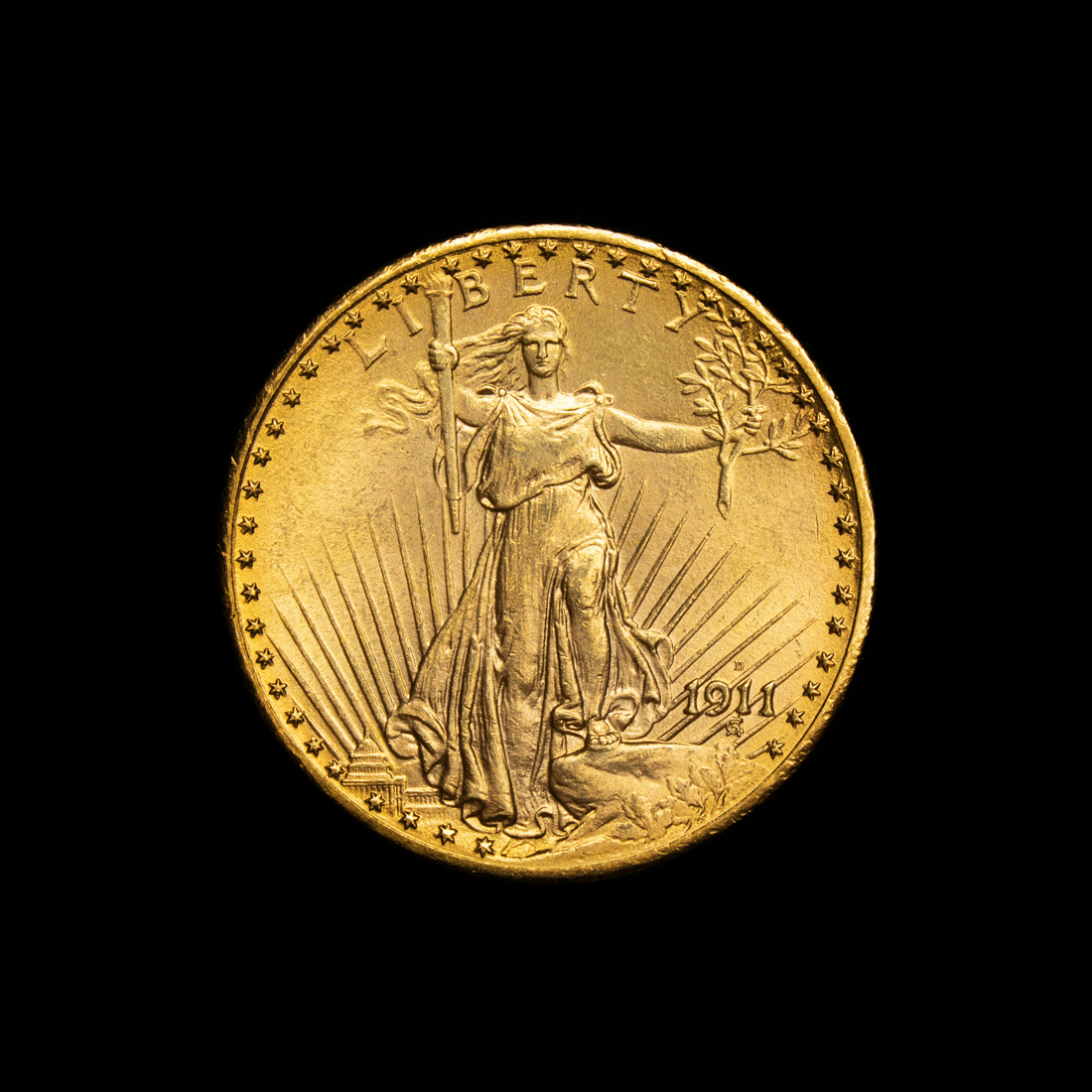 Appraisal: D GOLD ST GAUDENS 'DOUBLE EAGLE' CHBU D Gold St