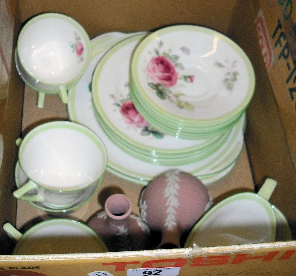 Appraisal: A Selection of Royal Doulton June Tea Ware and Two