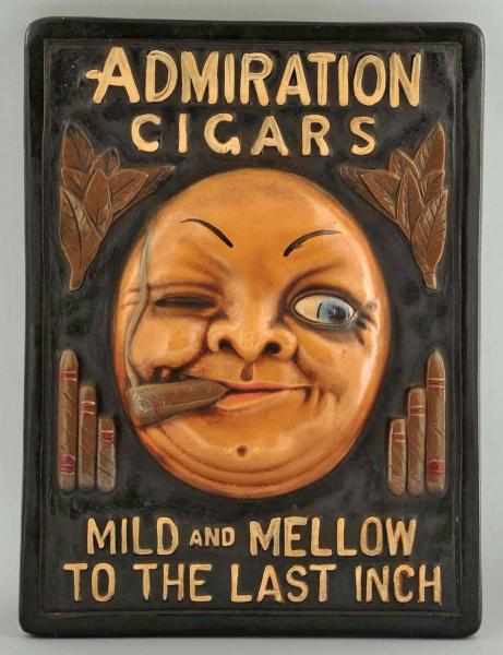 Appraisal: Admiration Cigars Wall Piece Description Later production Condition Near Mint