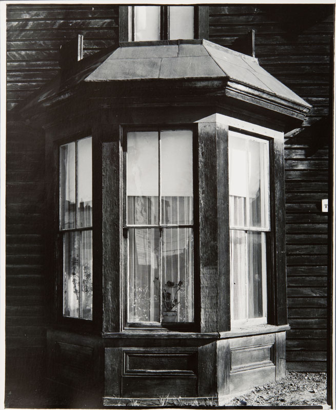 Appraisal: TODD WEBB - RAILROAD STATION CREDE COLO Gelatin silver print